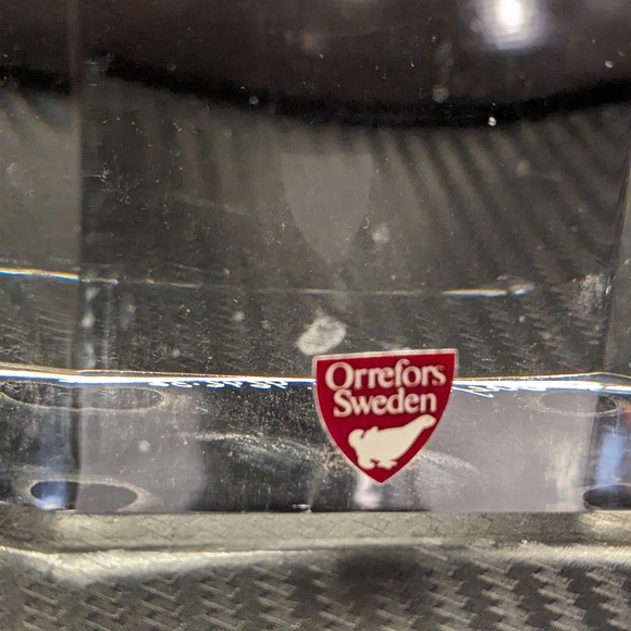 Orrefors Crystal Clock - Picture 2 of 10